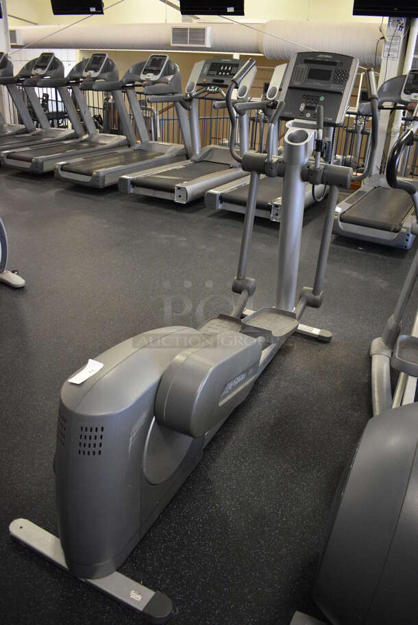 NICE! Life Fitness Model 95xi Experience Metal Floor Style Elliptical Cross Trainer Machine. BUYER MUST REMOVE. 31x86x64. Tested and Working! (upstairs) This Unit Will Be Moved Down To The First Floor Before Pick Up Day Begins!