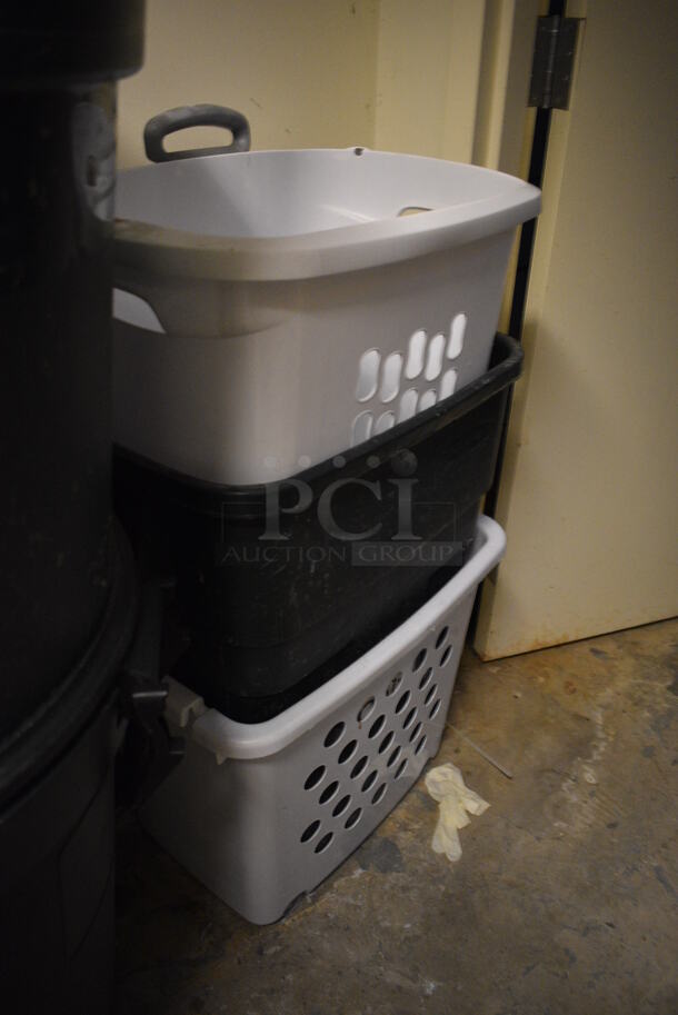 ALL ONE MONEY! Lot of Various Trash Cans! BUYER MUST REMOVE. (office wing - laundry room) - Image 3 of 3