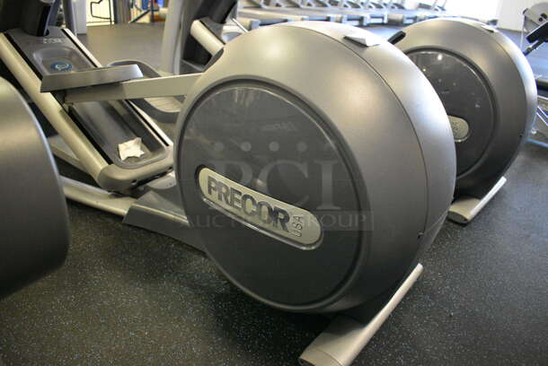 NICE! Precor Model EFX546i Experience Metal Floor Style Elliptical Cross Trainer Machine. BUYER MUST REMOVE. 31x84x69. Tested and Working! (upstairs) This Unit Will Be Moved Down To The First Floor Before Pick Up Day Begins! - Image 2 of 8