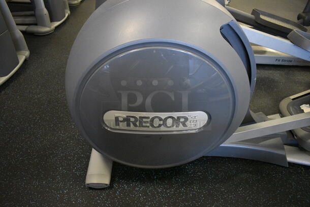 NICE! Precor Model EFX546i Experience Metal Floor Style Elliptical Cross Trainer Machine. BUYER MUST REMOVE. 31x84x69. Tested and Working! (upstairs) This Unit Will Be Moved Down To The First Floor Before Pick Up Day Begins! - Image 7 of 8