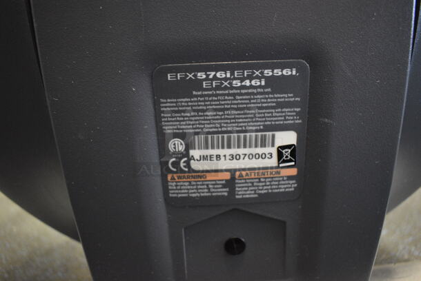 NICE! Precor Model EFX546i Experience Metal Floor Style Elliptical Cross Trainer Machine. BUYER MUST REMOVE. 31x84x69. Tested and Working! (upstairs) This Unit Will Be Moved Down To The First Floor Before Pick Up Day Begins! - Image 8 of 8