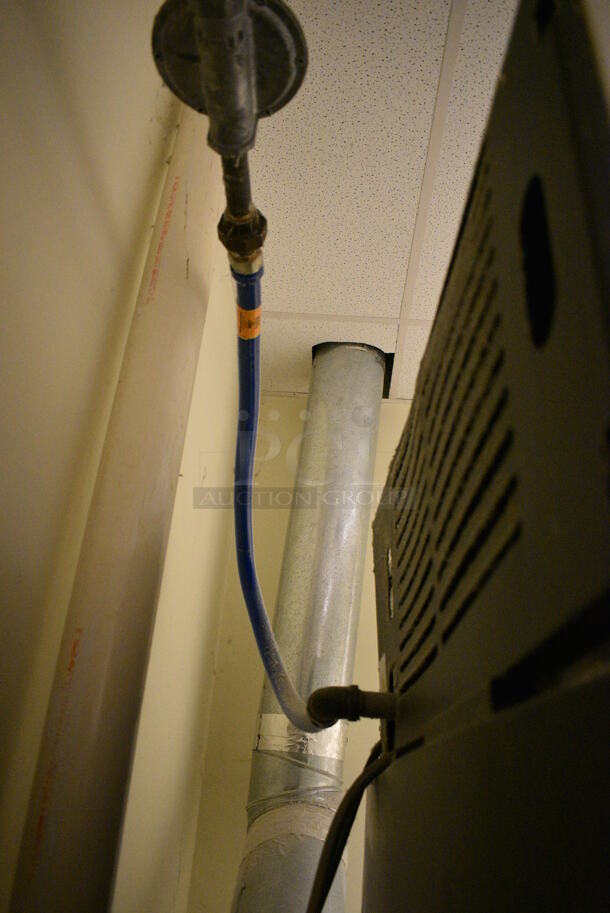 NICE! Milnor Metal Commercial Floor Style Gas Powered Front Load Dryer. BUYER MUST REMOVE. Tested and Working! (office wing - laundry room) - Image 6 of 6