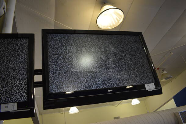 LG 42" Television. BUYER MUST REMOVE. Tested and Working! (upstairs) Unit Is Approximately 8 Feet Off Of The Ground - Image 3 of 5