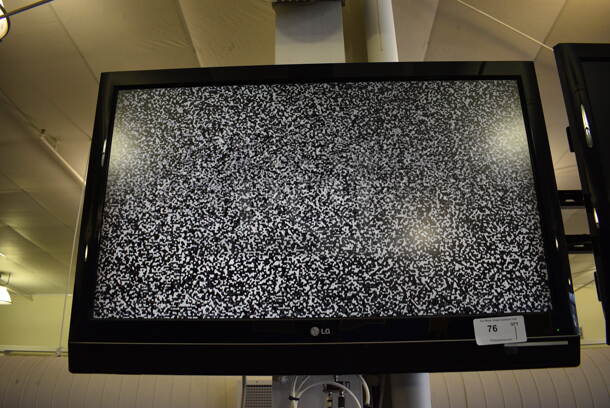 LG 42" Television. BUYER MUST REMOVE. Tested and Working! (upstairs) Unit Is Approximately 8 Feet Off Of The Ground - Image 4 of 4