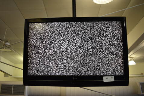 LG 42" Television. BUYER MUST REMOVE. Tested and Working! (upstairs) Unit Is Approximately 8 Feet Off Of The Ground