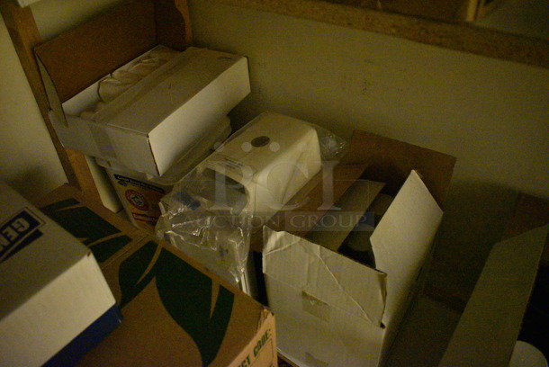 ALL ONE MONEY! Room Lot of Various Items Including Cleaner and Toilet Paper! BUYER MUST REMOVE. (office wing) - Image 7 of 8