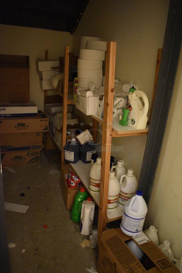 ALL ONE MONEY! Room Lot of Various Items Including Cleaner and Toilet Paper! BUYER MUST REMOVE. (office wing) - Image 8 of 8