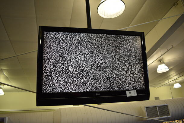 LG 42" Television. BUYER MUST REMOVE. Tested and Working! (upstairs) Unit Is Approximately 8 Feet Off Of The Ground - Image 3 of 4