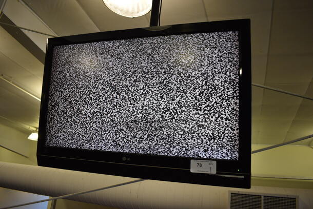 LG 42" Television. BUYER MUST REMOVE. Tested and Working! (upstairs) Unit Is Approximately 8 Feet Off Of The Ground - Image 2 of 5