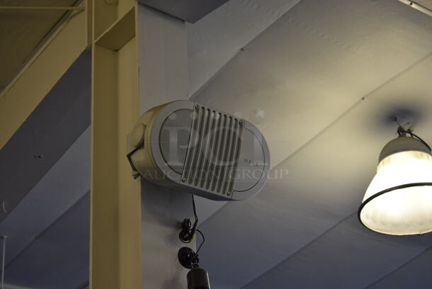 3 NEAR White Wall Mount Speakers. BUYER MUST REMOVE. 3 Times Your Bid! (upstairs)
 - Image 4 of 4