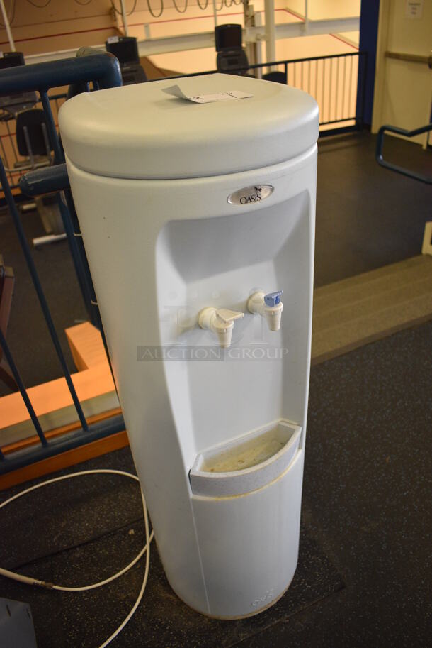 Oasis Model POUD1SK-H102 Floor Style Water Cooler Base. 115 Volts, 1 Phase. 13x13x40. (upstairs)
 - Image 3 of 7