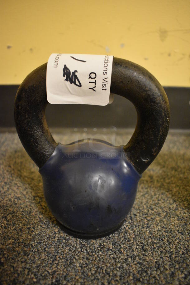 Perform Better Metal 8.8 Pound Kettlebell. 5.5x4x6.5. (upstairs - side room)
