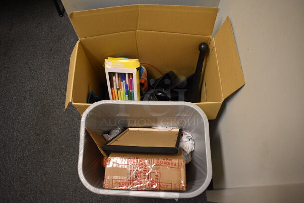 ALL ONE MONEY! Room Lot of Various Items Including Desk, 2 Chairs, Computer, Bookshelf! BUYER MUST REMOVE. (office wing) - Image 2 of 8
