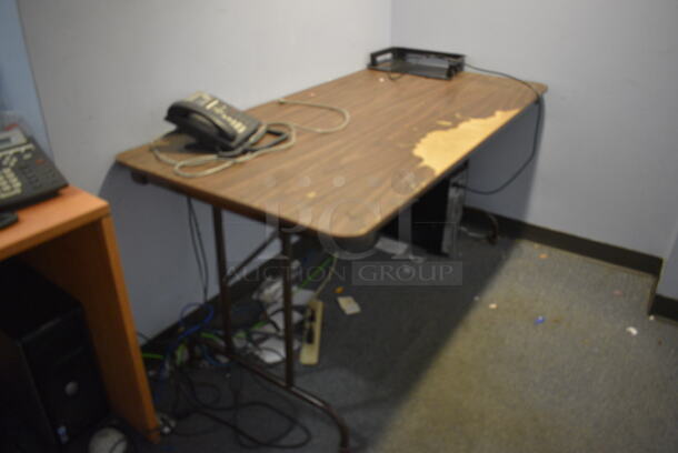 ALL ONE MONEY! Room Lot of Various Items Including 2 Desks, Tshirts and Bookshelf. BUYER MUST REMOVE. (room off of lobby) - Image 5 of 8