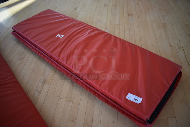 Red Bifold Mat. 71x46x2. (aerobic room)