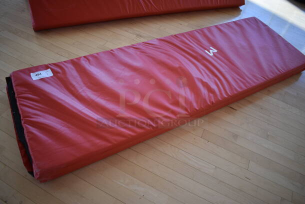 Red Bifold Mat. 71x46x2. (aerobic room) - Image 3 of 3