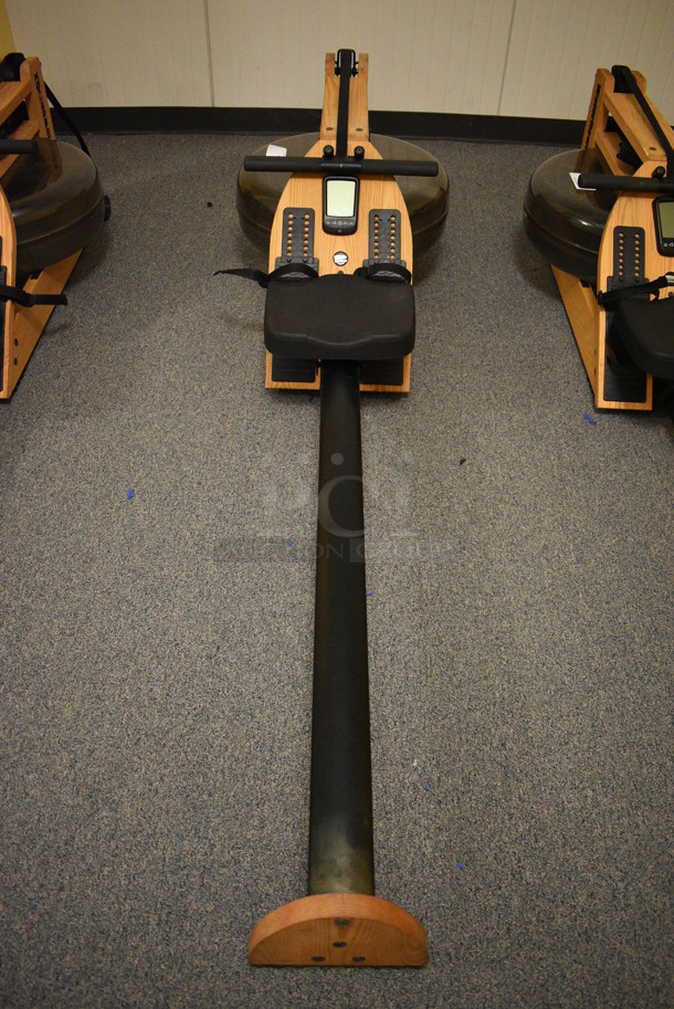 WaterRower GX Floor Style Wood Pattern Water Rowing Machine. BUYER MUST REMOVE. 22x85x20. Tested and Working! (upstairs - side room)