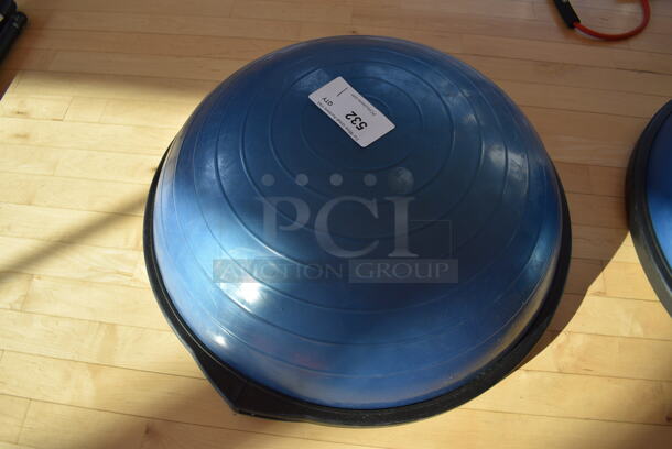 Bosu Sport Balance Trainer Ball. 26.5x25x8.5. (aerobic room)
