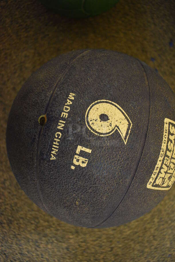 7 Various Medicine Balls; One 4 Pound, One 6 Pound, One 10 Pound, Two 15 Pound and Two 20 Pound. Includes 10x10x10. 7 Times Your Bid! (upstairs - side room) - Image 7 of 7
