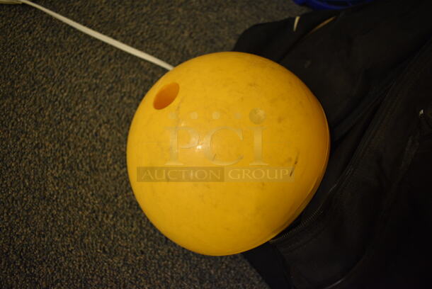 ALL ONE MONEY! Lot of Various Items Including White Boards, Blue Fan and Bag! (upstairs - side room) - Image 5 of 5