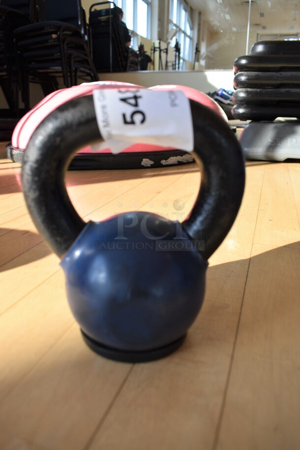 Perform Better Metal 8.8 Pound Kettlebell. 5.5x4x6.5. (aerobic room)
