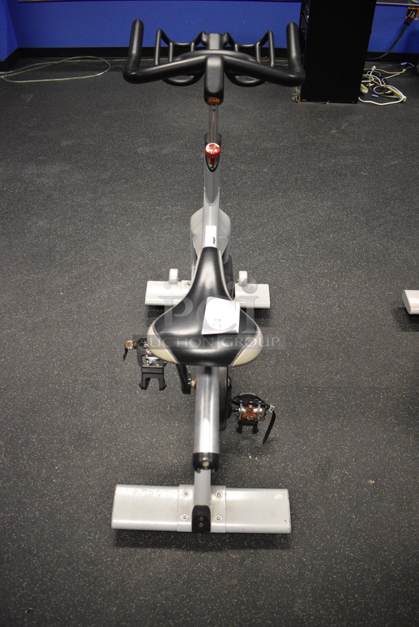 NICE! Star Trac Spinner NXT Metal Commercial Floor Style Upright Stationary Bicycle. BUYER MUST REMOVE. 21x47x45. Tested and Working! (spin cycle room) - Image 4 of 5