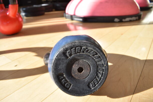 Perform Better Metal 8.8 Pound Kettlebell. 5.5x4x6.5. (aerobic room)
 - Image 4 of 4