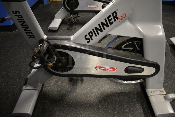NICE! Star Trac Spinner NXT Metal Commercial Floor Style Upright Stationary Bicycle. BUYER MUST REMOVE. 21x47x45. Tested and Working! (spin cycle room) - Image 4 of 7