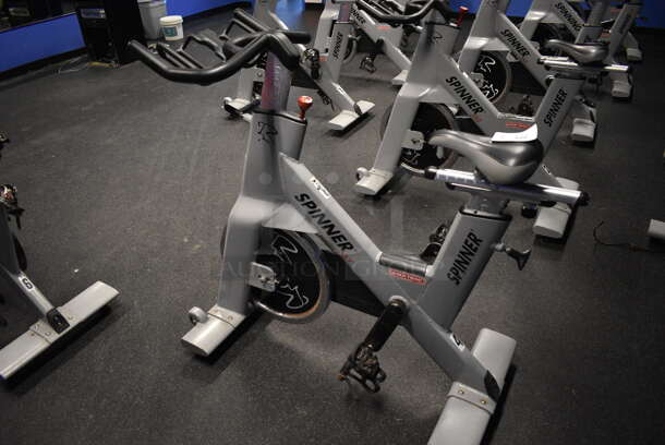 NICE! Star Trac Spinner NXT Metal Commercial Floor Style Upright Stationary Bicycle. BUYER MUST REMOVE. 21x47x45. Tested and Working! (spin cycle room) - Image 6 of 7