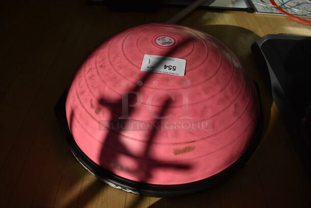 Bosu Sport Balance Trainer Ball. 26.5x25x8.5. (aerobic room)
