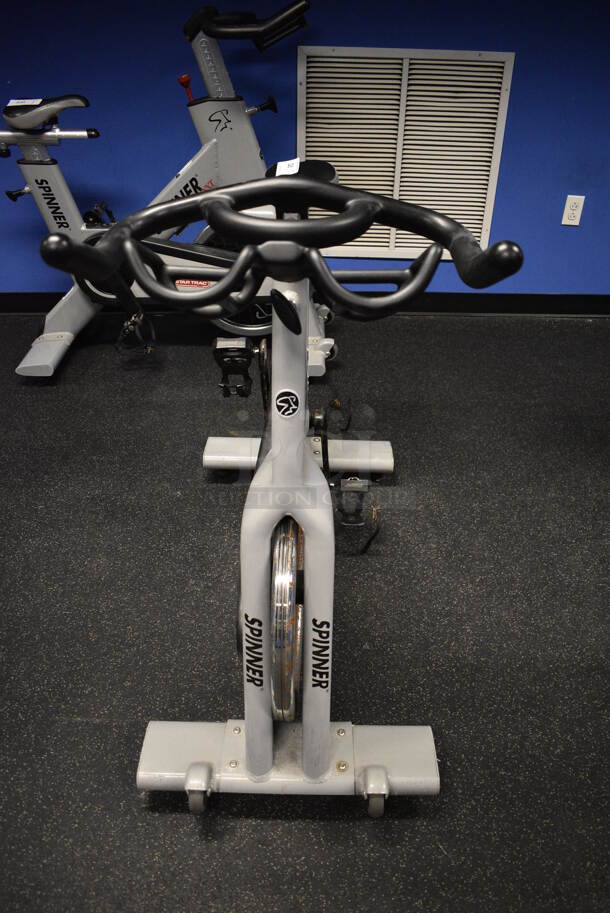 NICE! Star Trac Spinner NXT Metal Commercial Floor Style Upright Stationary Bicycle. BUYER MUST REMOVE. 21x47x45. Tested and Working! (spin cycle room) - Image 5 of 6