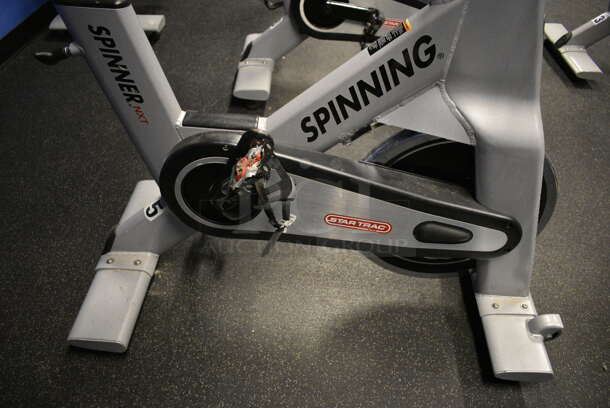 NICE! Star Trac Spinner NXT Metal Commercial Floor Style Upright Stationary Bicycle. BUYER MUST REMOVE. 21x47x45. Tested and Working! (spin cycle room) - Image 4 of 5