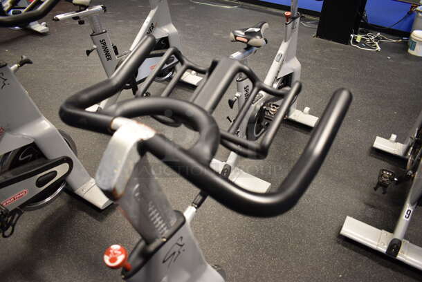 NICE! Star Trac Spinner NXT Metal Commercial Floor Style Upright Stationary Bicycle. BUYER MUST REMOVE. 21x47x45. Tested and Working! (spin cycle room) - Image 5 of 5