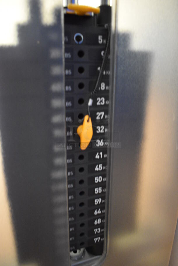 NICE! Precor Metal Commercial Floor Style Inner / Outer Thigh Machine. BUYER MUST REMOVE. 32x64x60. (upstairs) This Unit Will Be Moved Down To The First Floor Before Pick Up Day Begins! - Image 5 of 8