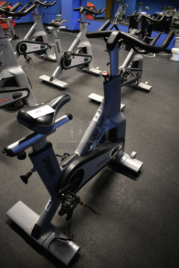 NICE! Star Trac Spinner NXT Metal Commercial Floor Style Upright Stationary Bicycle. BUYER MUST REMOVE. 21x47x45. Tested and Working! (spin cycle room) - Image 2 of 6