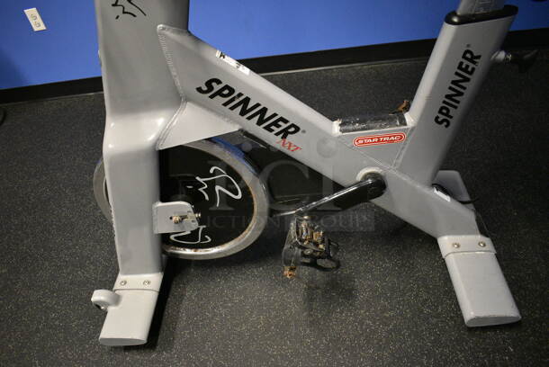 NICE! Star Trac Spinner NXT Metal Commercial Floor Style Upright Stationary Bicycle. BUYER MUST REMOVE. 21x47x45. Tested and Working! (spin cycle room) - Image 4 of 6