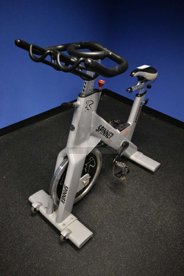 NICE! Star Trac Spinner NXT Metal Commercial Floor Style Upright Stationary Bicycle. BUYER MUST REMOVE. 21x47x45. Tested and Working! (spin cycle room) - Image 5 of 6