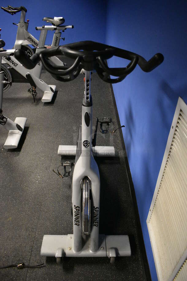 NICE! Star Trac Spinner NXT Metal Commercial Floor Style Upright Stationary Bicycle. BUYER MUST REMOVE. 21x47x45. Tested and Working! (spin cycle room) - Image 5 of 5