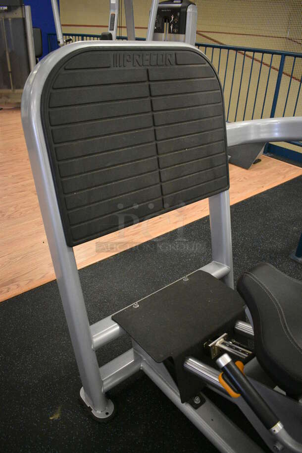 NICE! Precor Metal Commercial Floor Style Leg Press Machine. BUYER MUST REMOVE. 45x72x60. (upstairs) This Unit Will Be Moved Down To The First Floor Before Pick Up Day Begins! - Image 2 of 6