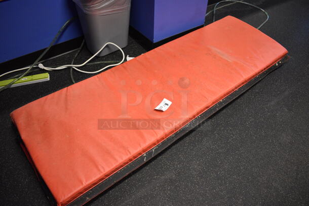 Red Bifold Mat. 71x46x2. (aerobic room) - Image 1 of 4