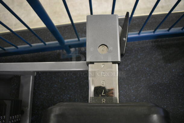 NICE! Precor Metal Commercial Floor Style Leg Extension Machine. BUYER MUST REMOVE. 50x40x62. (upstairs) This Unit Will Be Moved Down To The First Floor Before Pick Up Day Begins! - Image 7 of 7