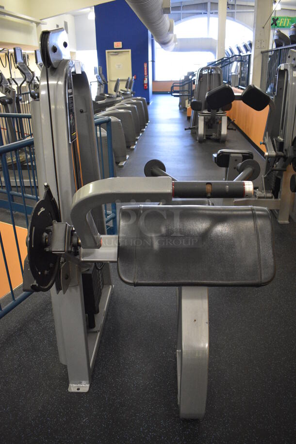 NICE! Precor Metal Commercial Floor Style Tricep Extension Machine. BUYER MUST REMOVE. 46x39x63. (upstairs) This Unit Will Be Moved Down To The First Floor Before Pick Up Day Begins! - Image 5 of 6
