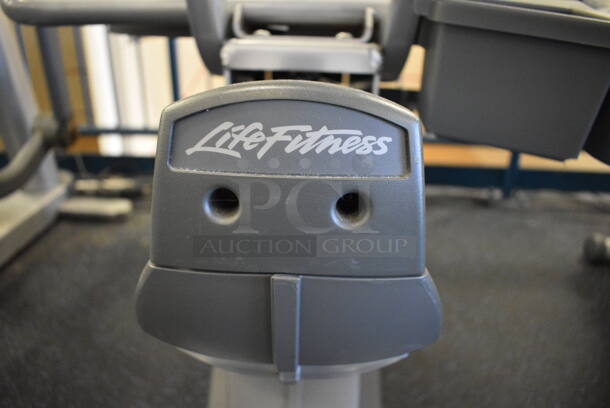 NICE! Precor Model 95Ri Experience Metal Floor Style Seated Stationary Bicycle Machine w/ Life Fitness Monitor. BUYER MUST REMOVE. 28x59x62. Tested and Working! (upstairs) This Unit Will Be Moved Down To The First Floor Before Pick Up Day Begins! - Image 7 of 10