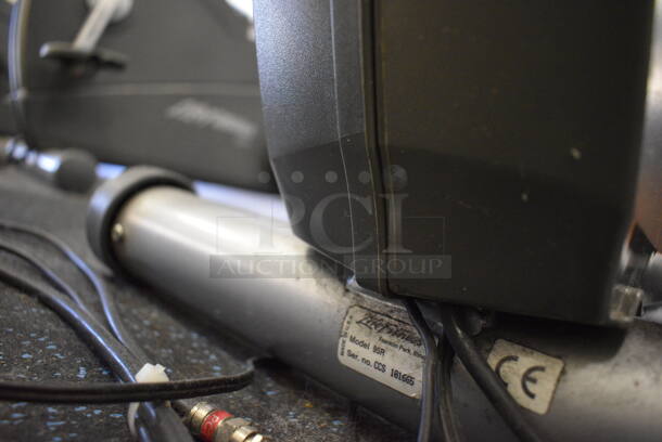 NICE! Precor Model 95Ri Experience Metal Floor Style Seated Stationary Bicycle Machine w/ Life Fitness Monitor. BUYER MUST REMOVE. 28x59x62. Tested and Working! (upstairs) This Unit Will Be Moved Down To The First Floor Before Pick Up Day Begins! - Image 10 of 10