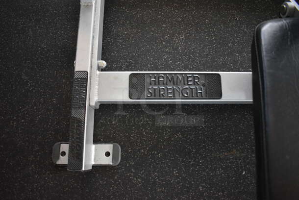 NICE! Hammer Strength Gray Metal Floor Style Iso-lateral Super Incline Press Machine. BUYER MUST REMOVE - Unit May Need Disassembly For Removal. 58x57x60. (weight room) - Image 7 of 12