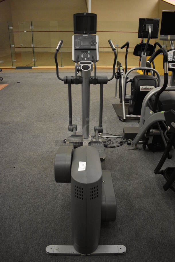 NICE! Life Fitness Model 95xi Experience Metal Floor Style Elliptical Cross Trainer Machine. BUYER MUST REMOVE. 32x86x74. Tested and Working! (lobby)
 - Image 1 of 11