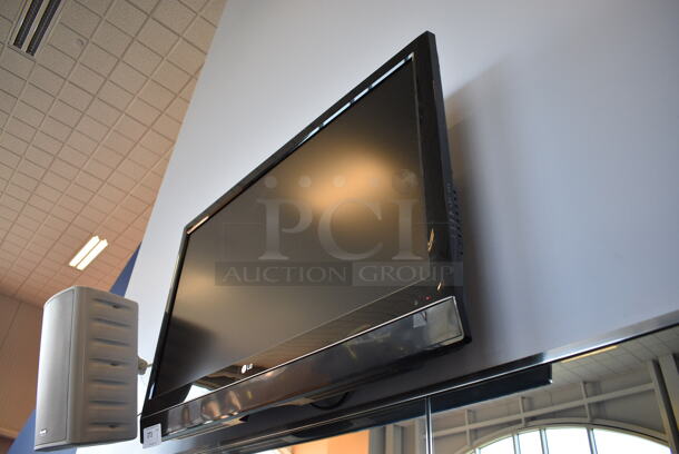 LG 42" Television. BUYER MUST REMOVE. Tested and Working! (weight room) Unit Is Approximately 8 Feet Off Of The Ground - Image 3 of 3