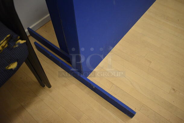 2 Blue Portable Walls. 97x36x48, 97x11x48. 2 Times Your Bid! (behind squash court - left) - Image 3 of 3