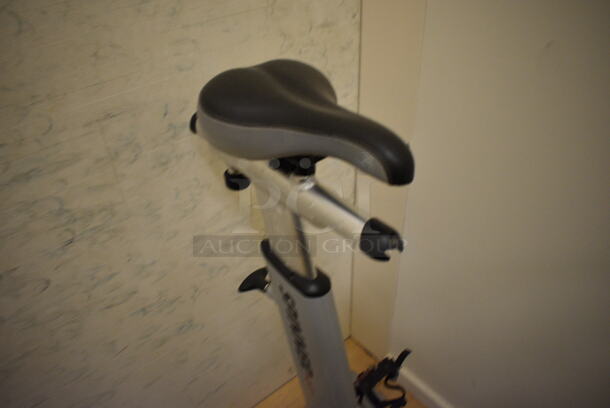 NICE! Star Trac Spinner NXT Metal Commercial Floor Style Upright Stationary Bicycle. BUYER MUST REMOVE. 21x47x45. Working Condition Is Not Known. (behind squash court - left) - Image 5 of 5