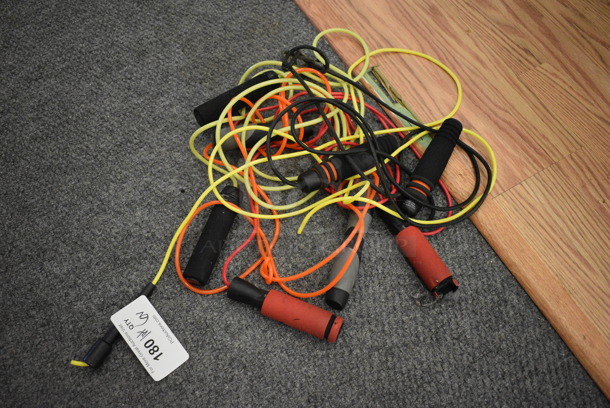 ALL ONE MONEY! Lot of 6 Various Jump Ropes! (lobby)
 - Image 2 of 3